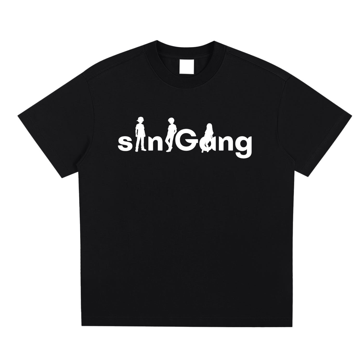 siniGang (white logo) T-Shirt