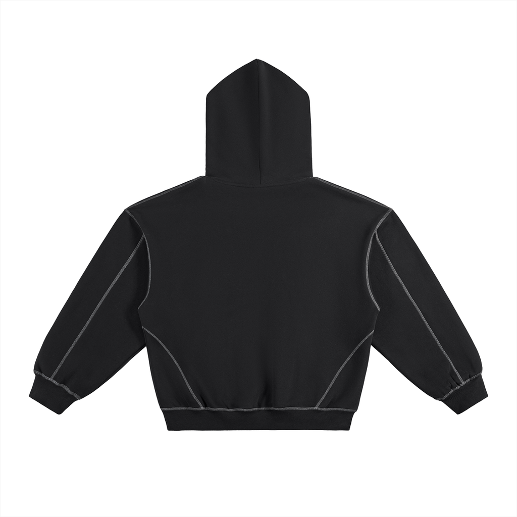 siniGang Contrast-Stitched Hoodie