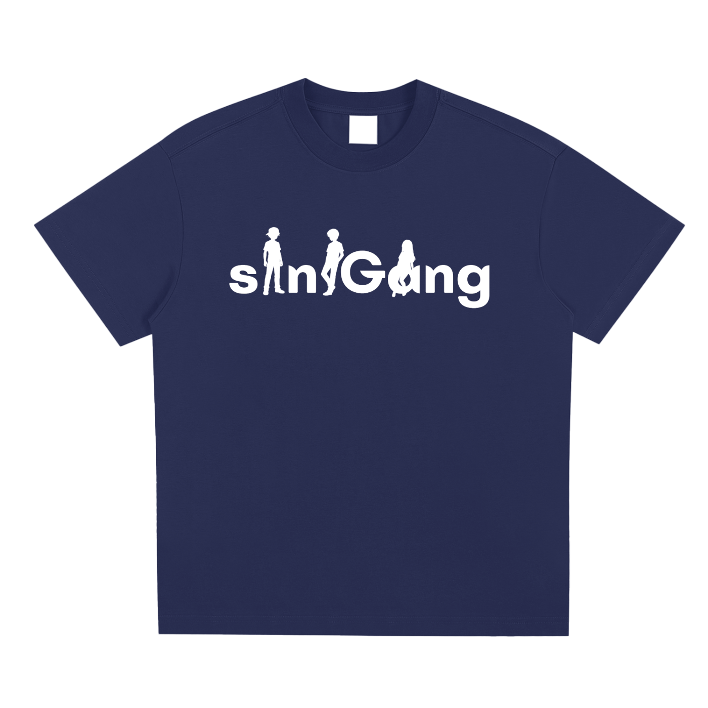 siniGang (white logo) T-Shirt