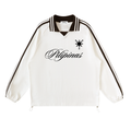 Pilipinas (black) Collared Sweatshirt
