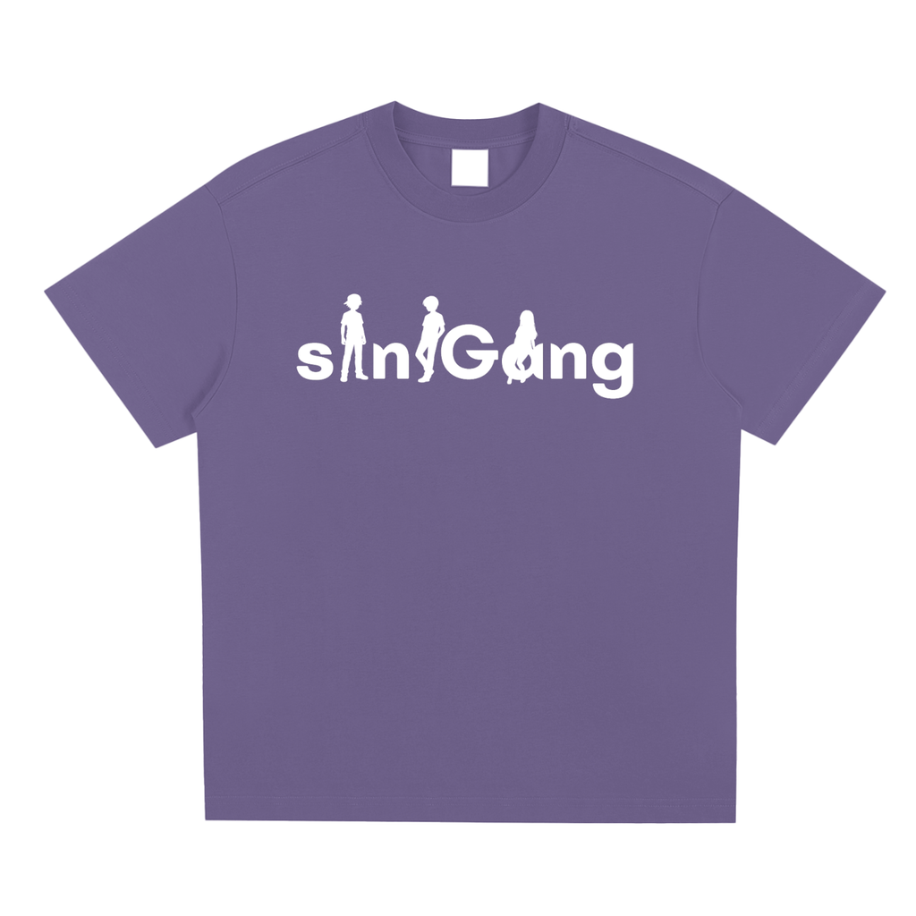 siniGang (white logo) T-Shirt