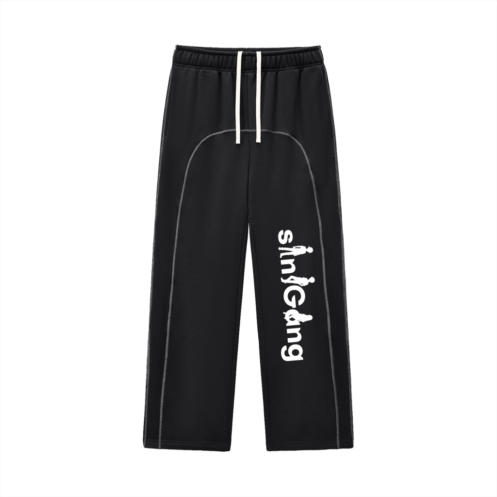 siniGang Contrast-Stitched Sweatpants