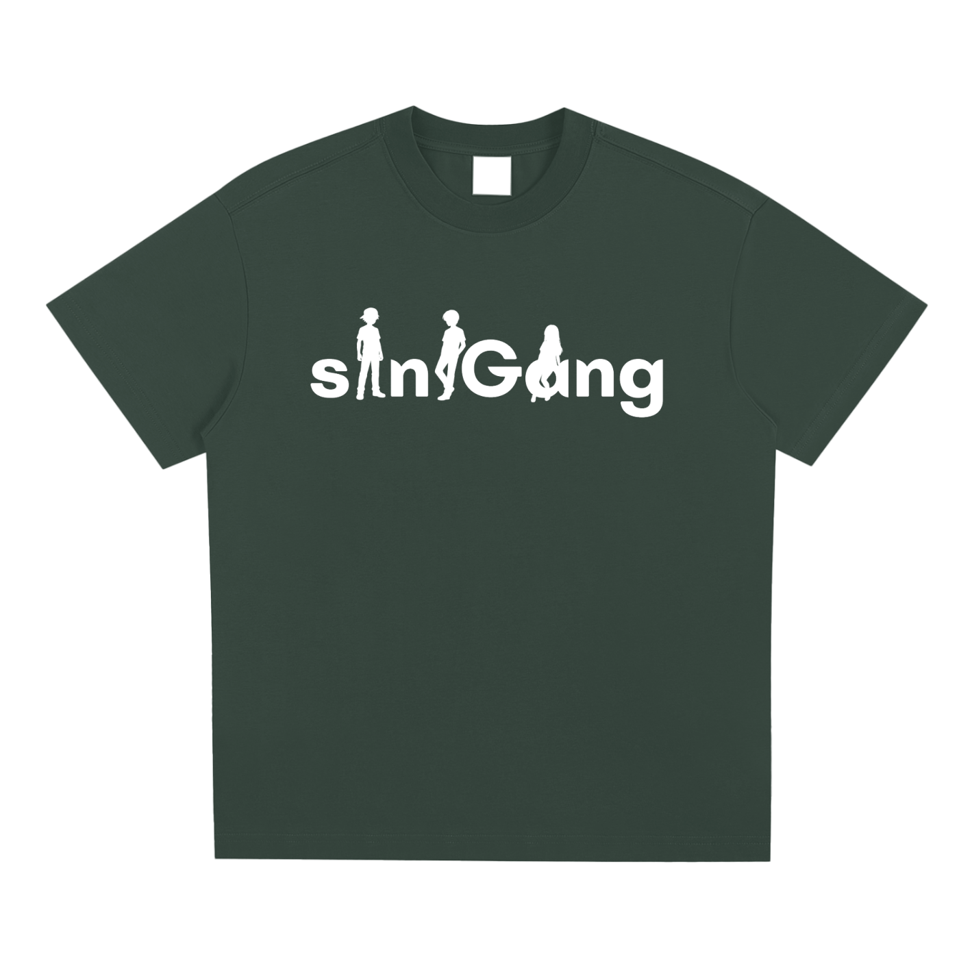 siniGang (white logo) T-Shirt