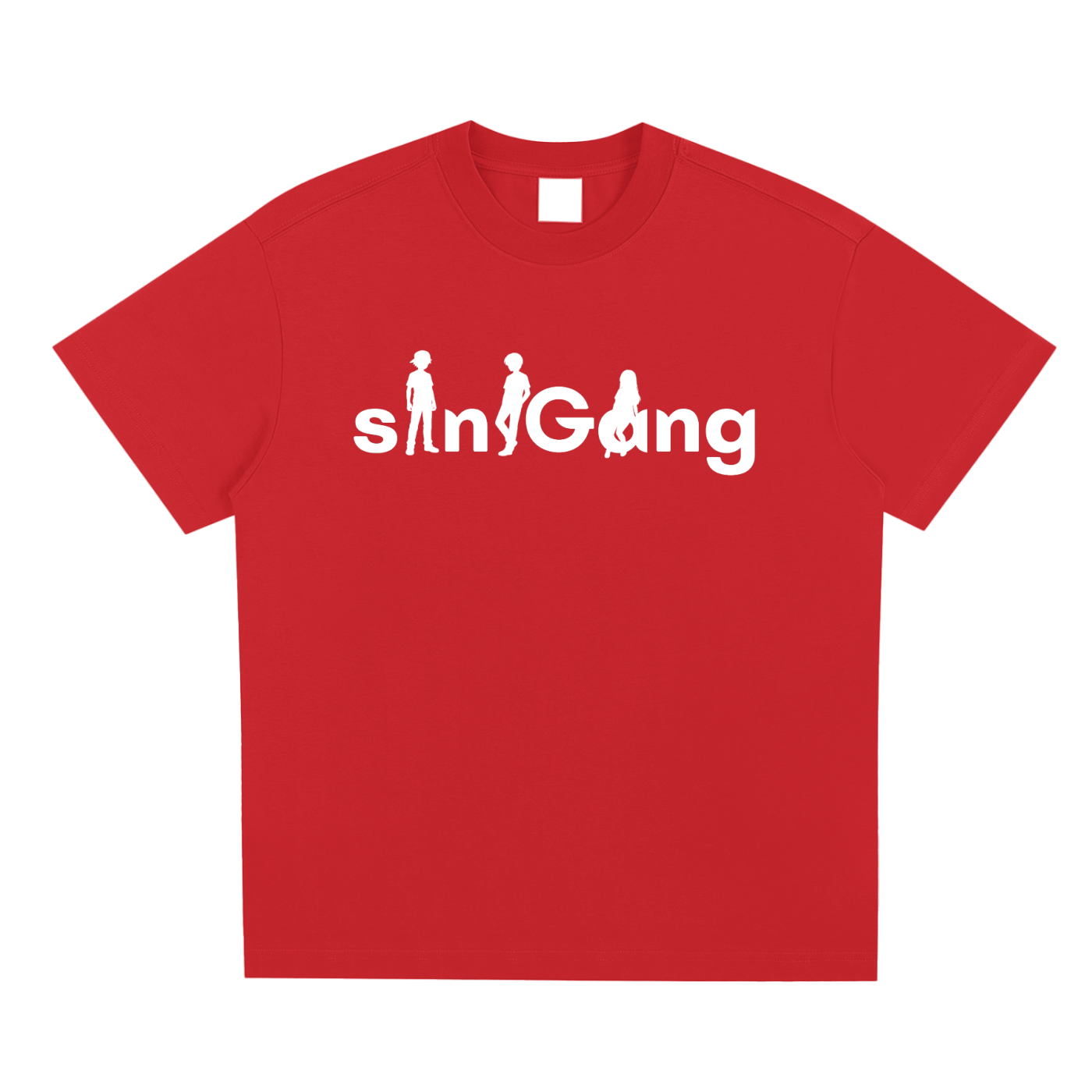 siniGang (white logo) T-Shirt